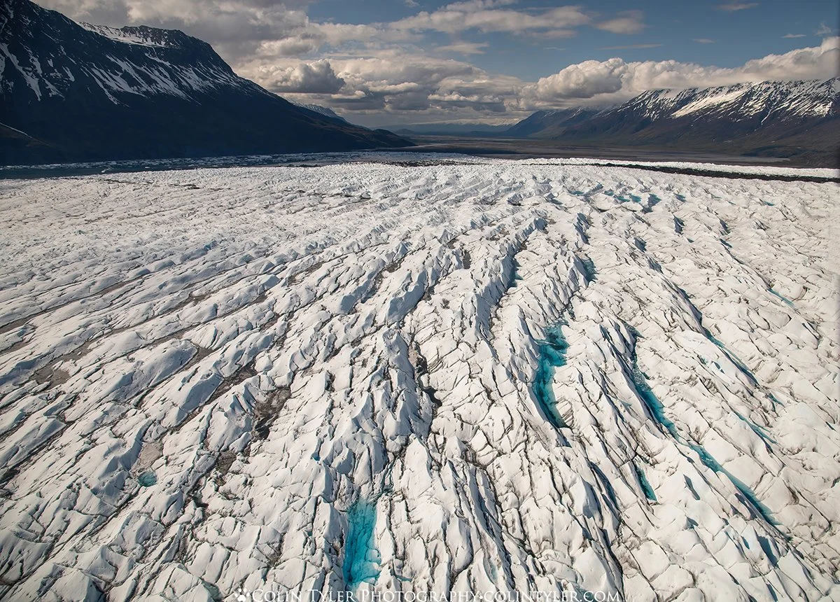 Aerial Photo of Knik Glacier