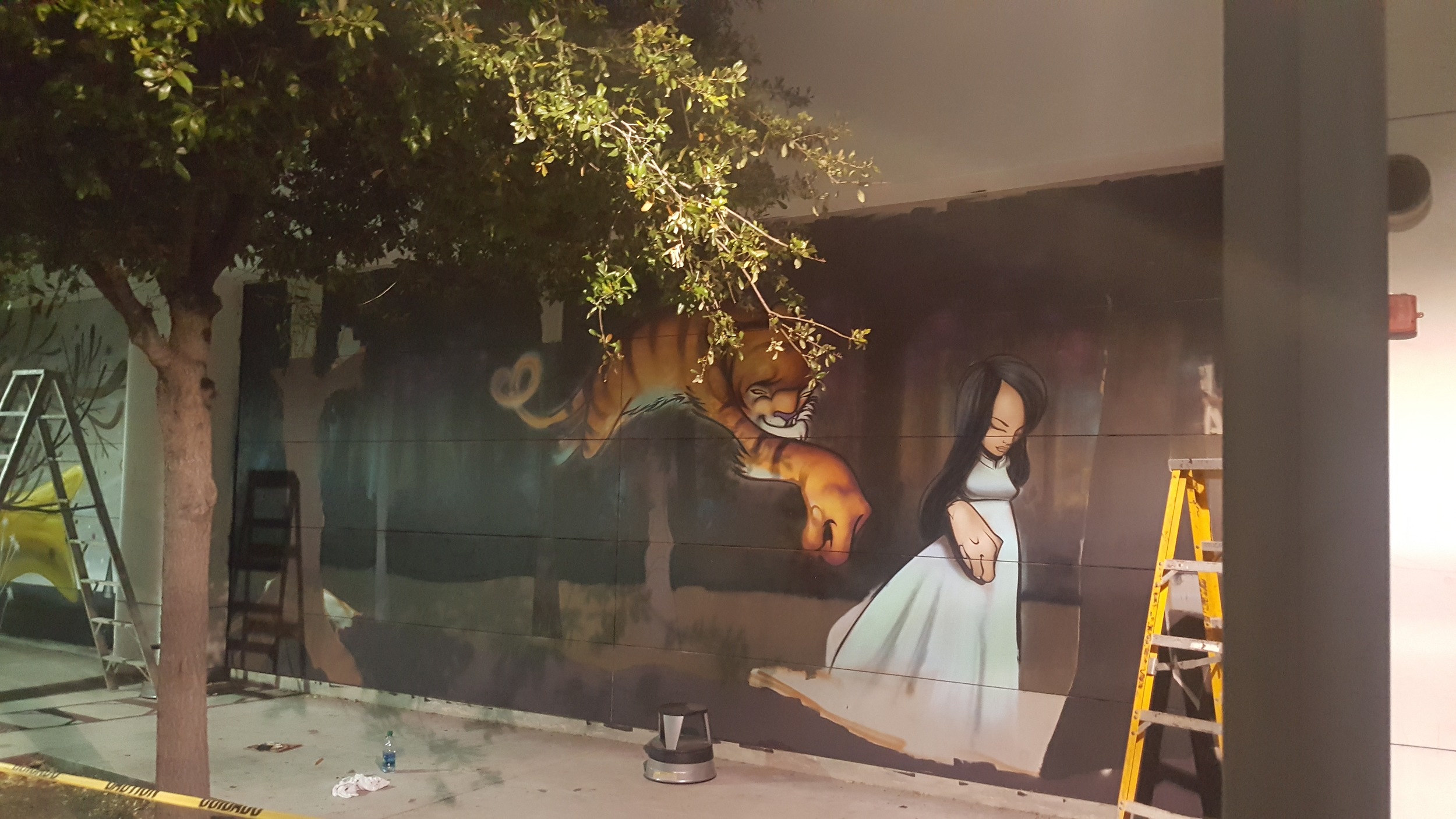 Sam Flores' work in progress
