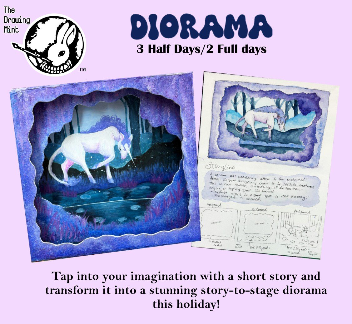 diorama making camp