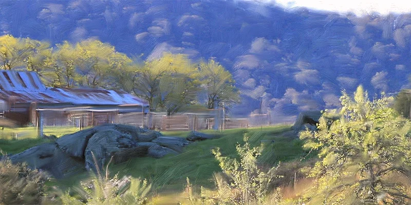 Farm Sheds near Polly McQuinns