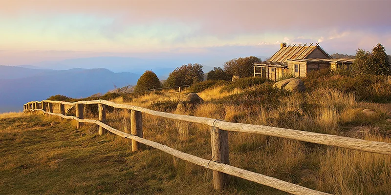 Man from Snowy River Hut, Mt Stirling