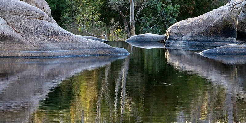 Gooram Falls Reflection, near Euroa
