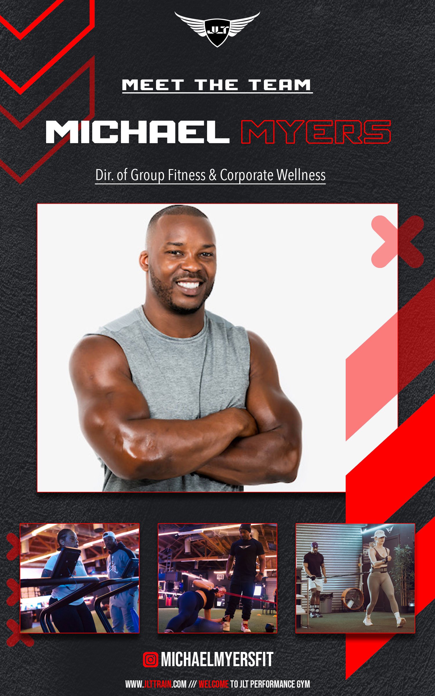 Michael Myers : Director of Group Fitness &amp; Corporate Wellness
