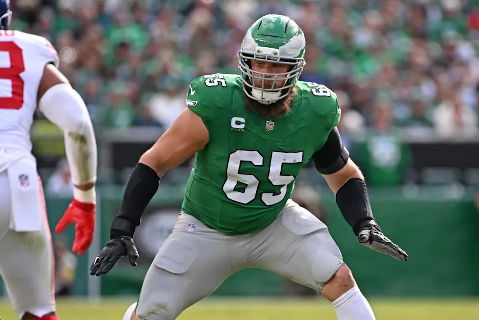 Super Bowl Champ | Lane Johnson | Philadelphia Eagles | 2× Super Bowl Champion | Multiple All Pro selections.webp
