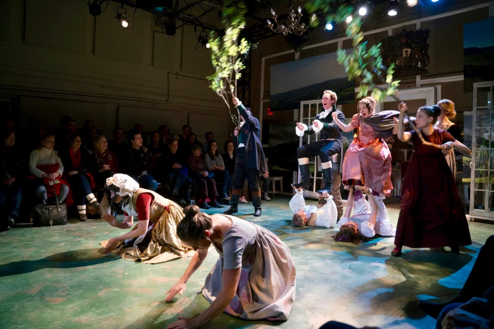  Bedlam's off-Broadway  Sense and Sensibility  (2016). Photo by Sara Krulwich for the New York Times 