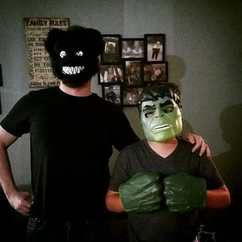 Efficient costuming. Maximal effect for minimal effort.