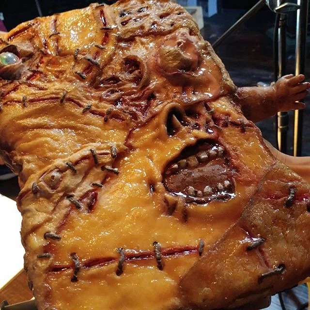 A very fun first project with practical effects. Puss-spewing! First collaboration, first prop to be deliberately used on set too
