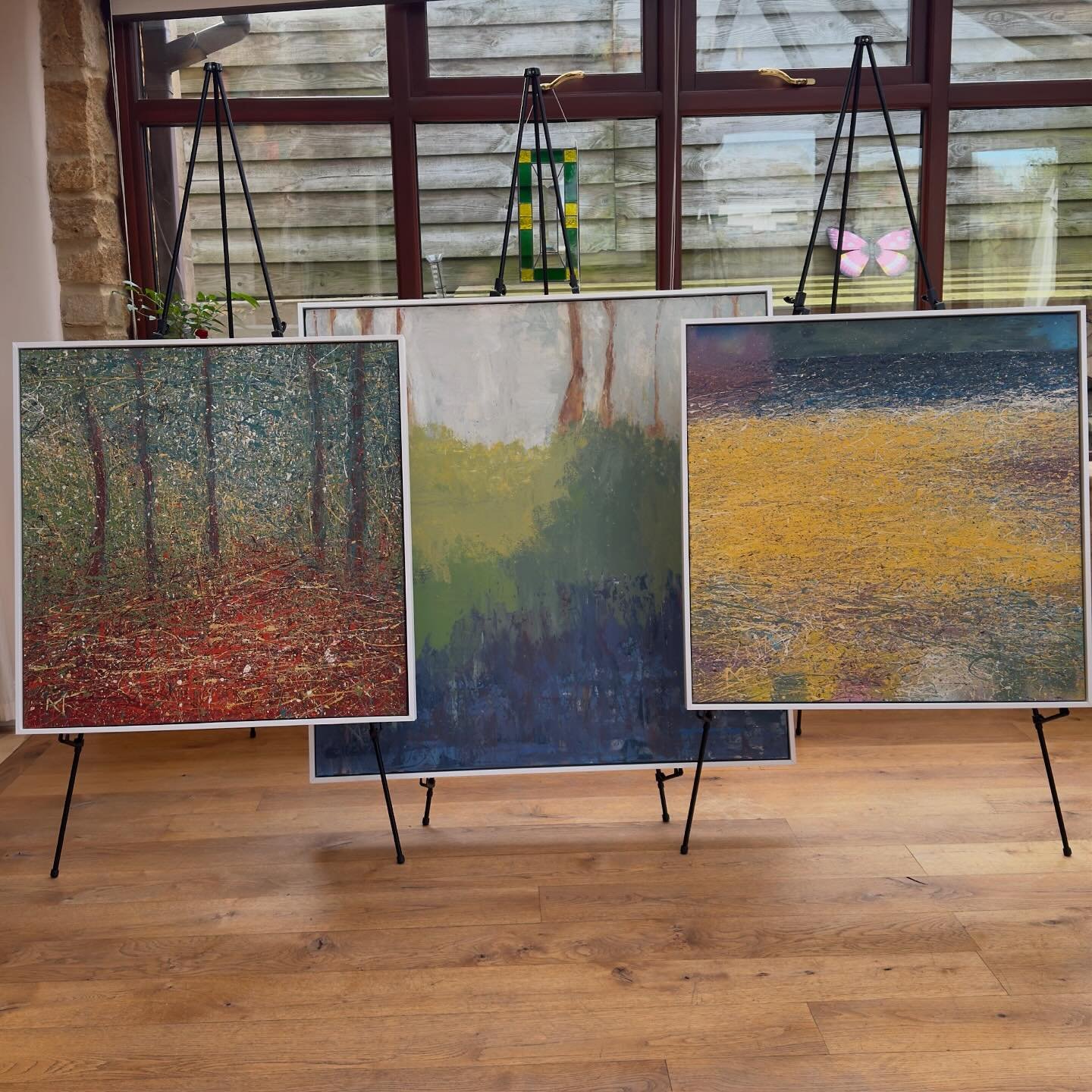Final rehearsal and labels completed for the exhibition next weekend. 
I will be part of a local group showcasing what Merriott has to offer in the art &amp; craft department as a celebration of Merriott Village Hall&rsquo;s centenary year. 
🎨 
Plea