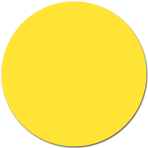 Jaune impérial / #FFE436
