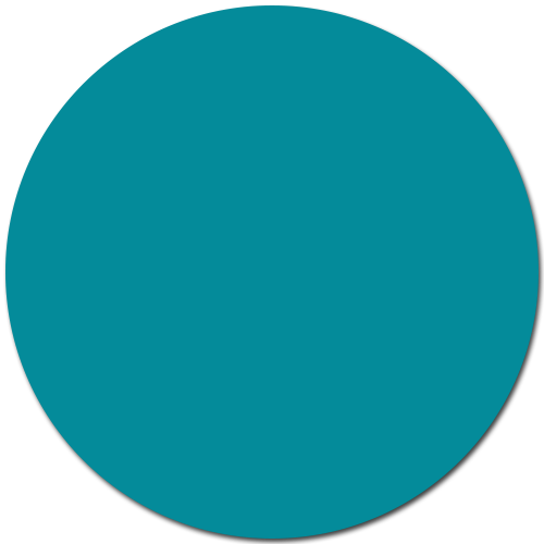 Bleu canard / #048B9A