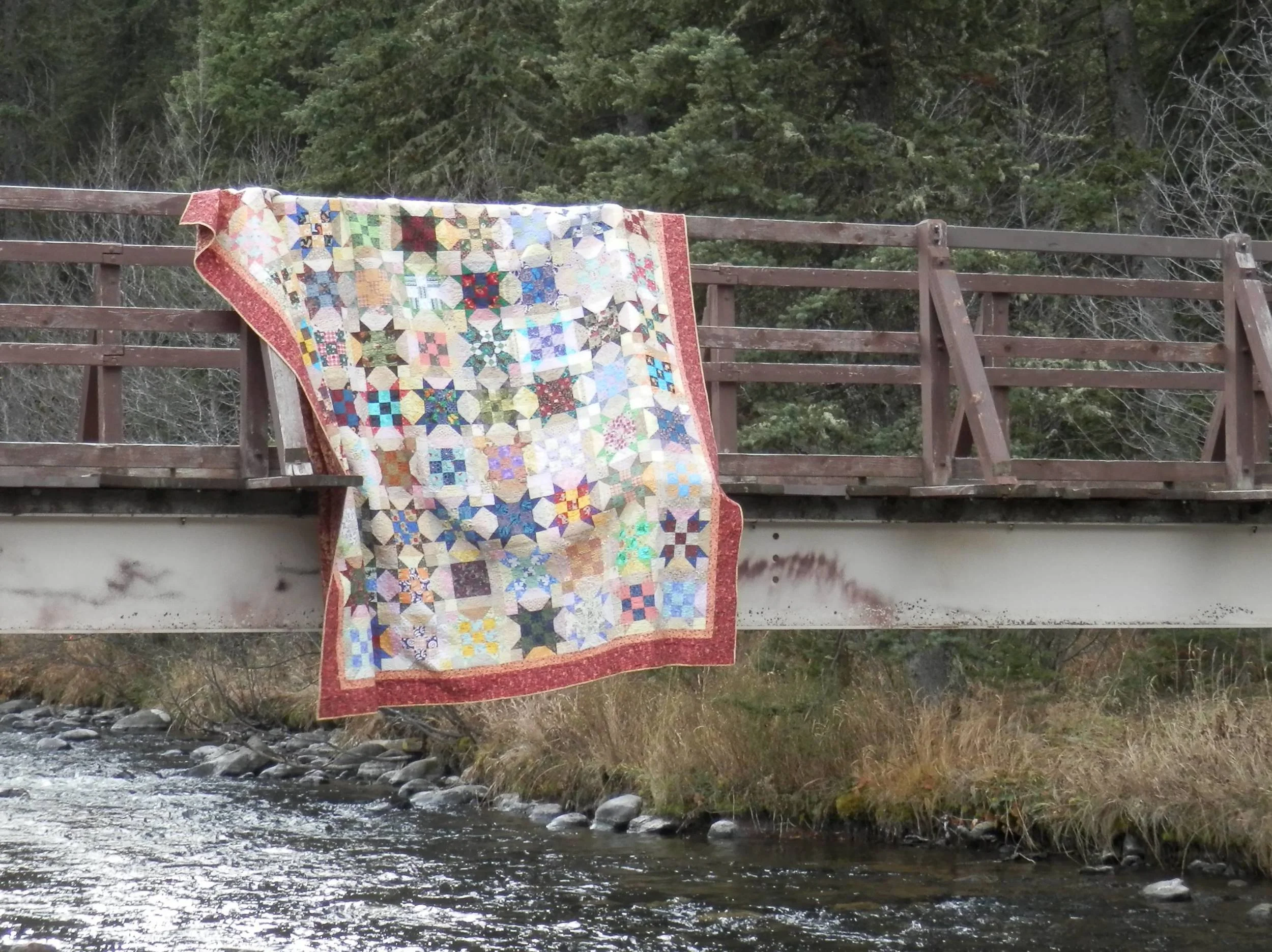 Finished: My First Quilt