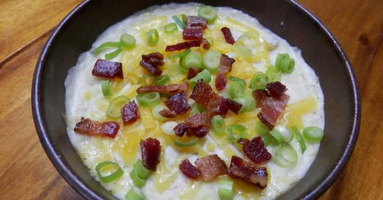 Loaded Potato Soup Slow Cooker Recipe