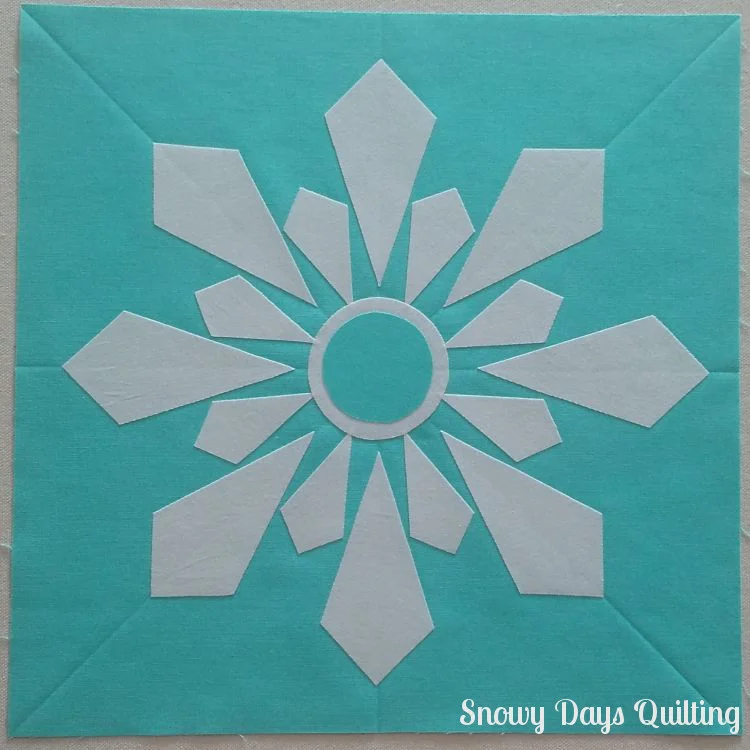 I Wish You A Merry Quilt-A-Long: Snowflake Block — Snowy Days Quilting