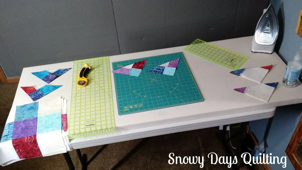 Turnabout Patchwork Blog Hop And Giveaway Snowy Days Quilting