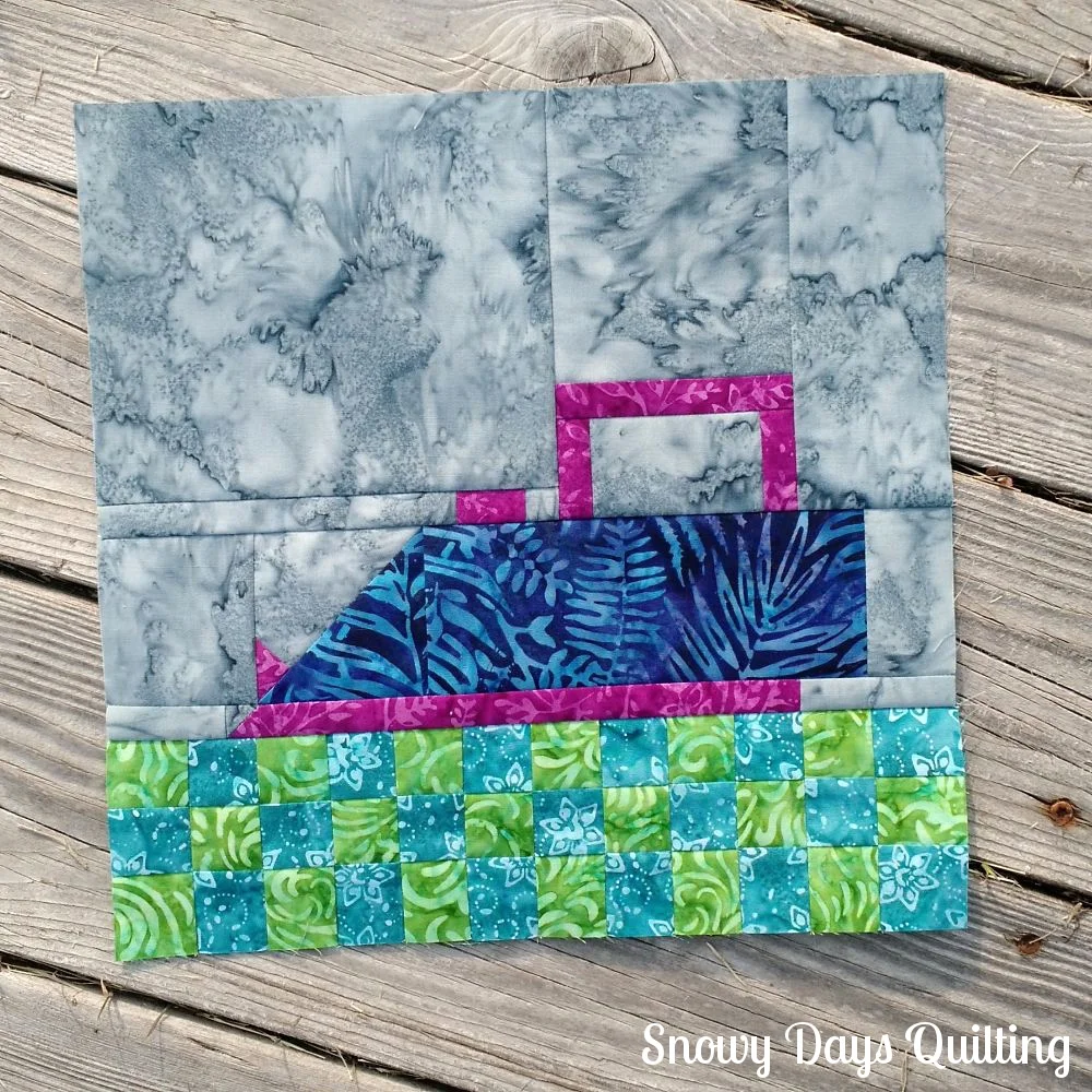 Sew Let's Quilt Along Iron — Snowy Days Quilting