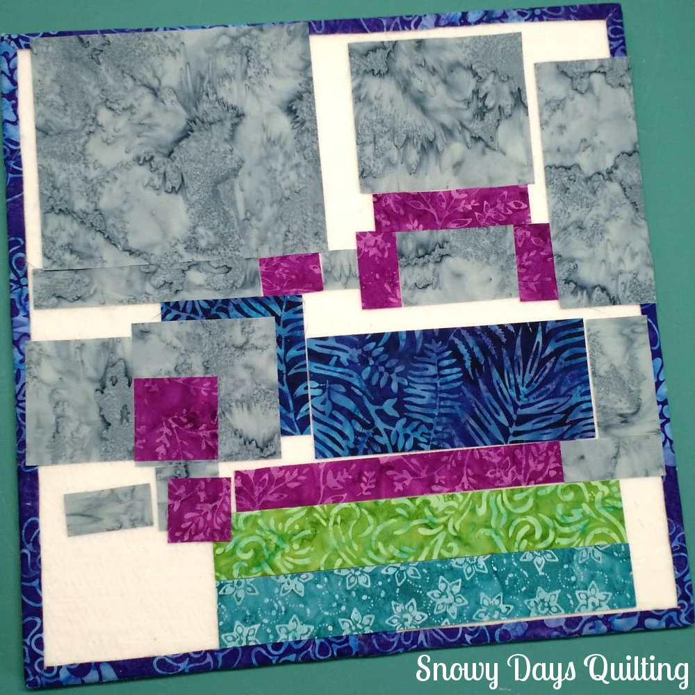 Sew Let's Quilt Along Iron — Snowy Days Quilting