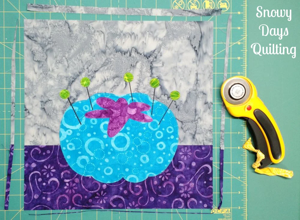 Sew Let's Quilt Along Pin Cushion — Snowy Days Quilting