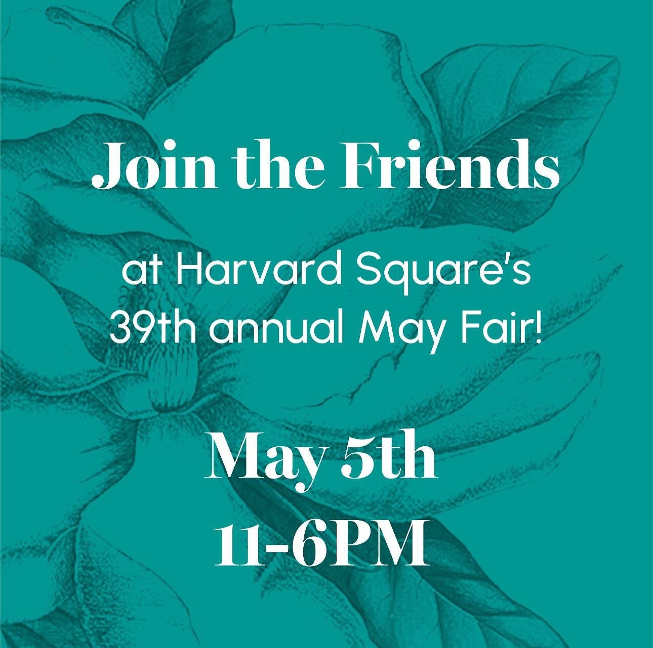 The Friends of the Cambridge Public Library will have a booth on JFK Street promoting the 2024 Secret Garden Tour. We will answer any questions you may have about the garden tour and what the Friends support. Tickets will go live tmrw. Stop by and sa