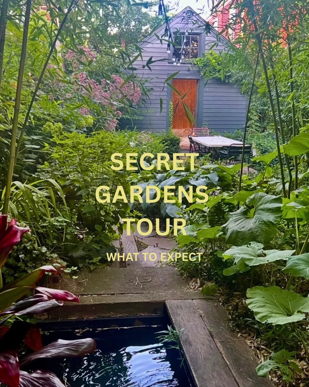 Excited for Secret Gardens?! There&rsquo;s still a chance to get tickets! Click the link in our bio to buy tickets 🔗🌷🌿

#secretgardens #cpl #fundraiser #summer