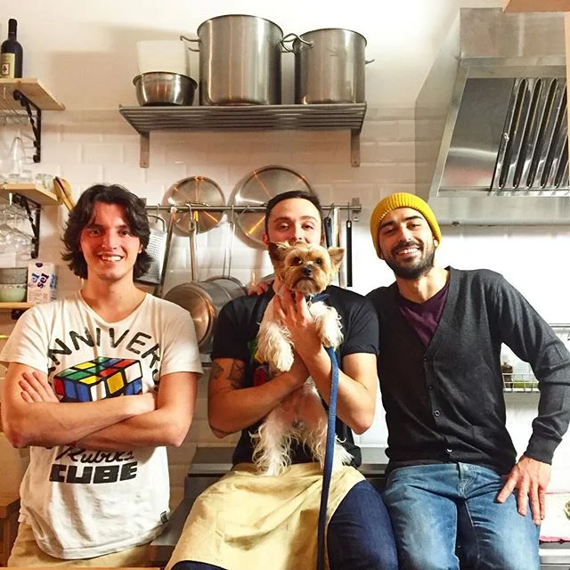 Grazie mille from Souffle! A brand new, fantastic #italian restaurant in #Paris #LaLa #LaLasagneria!!! Fluffy friends are welcome by the most friendly team of the #restaurant owners Michele, Antonio, and the mindblowing chef Lorenzo! Do not miss your chance to try a real Italian lasagne in Paris! And a special dish for #vegans #vegetariabnlasagne! Read our review next week! #food #gastronomie #italiancuisine