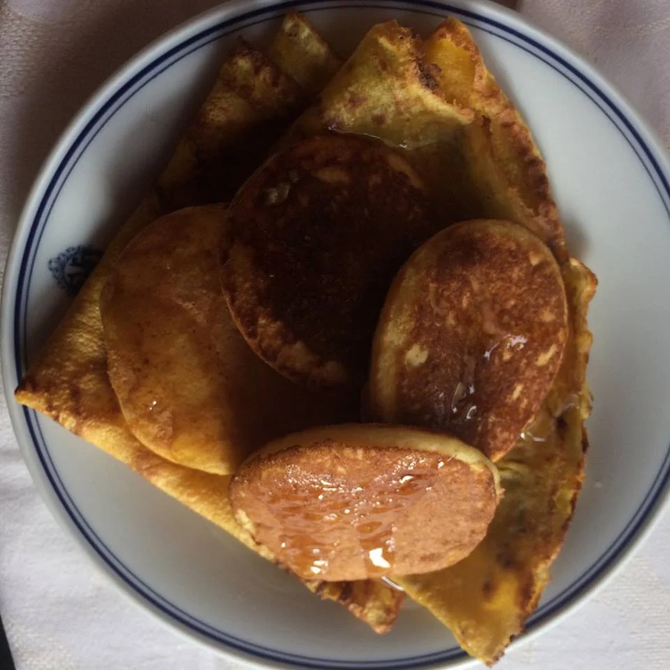 Crèpes & pancakes, sirop d'érable
