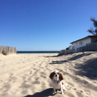 Pampelonne , plage petfriendly.