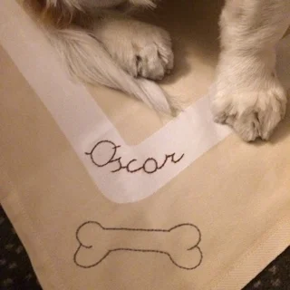 Brodé spécialement pour LUI!