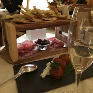 SÉLECTION de charcuterie du Chef Fabio Boschero , L'Uliveto.