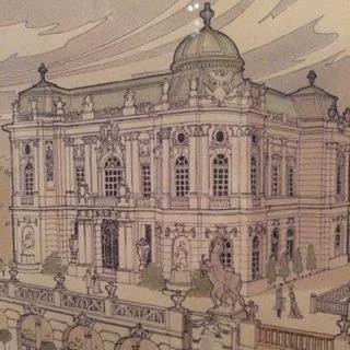 MÉDAILLE D’ARGENT À L’EXPOSITION UNIVERSELLE POUR LA DÉCORATION DU PAVILLON DE LA BOSNIE-HERZÉGOVINE, PARIS 1900.