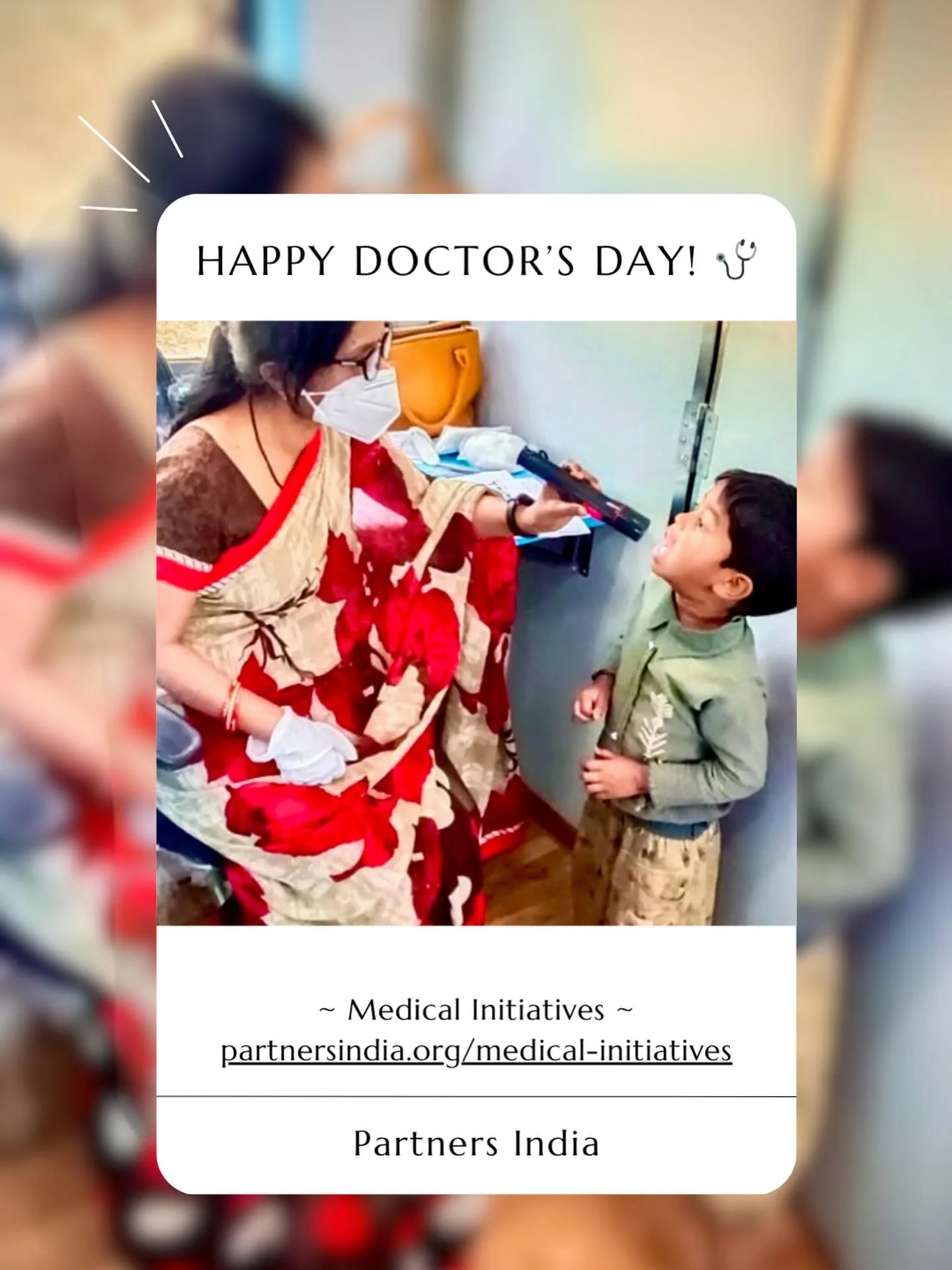 On this Doctor&rsquo;s Day in India, we honor the unwavering commitment, sacrifices, and compassion shown by medical professionals serving the most vulnerable and disadvantaged communities. As Hippocrates said, &ldquo;Wherever the art of Medicine is 