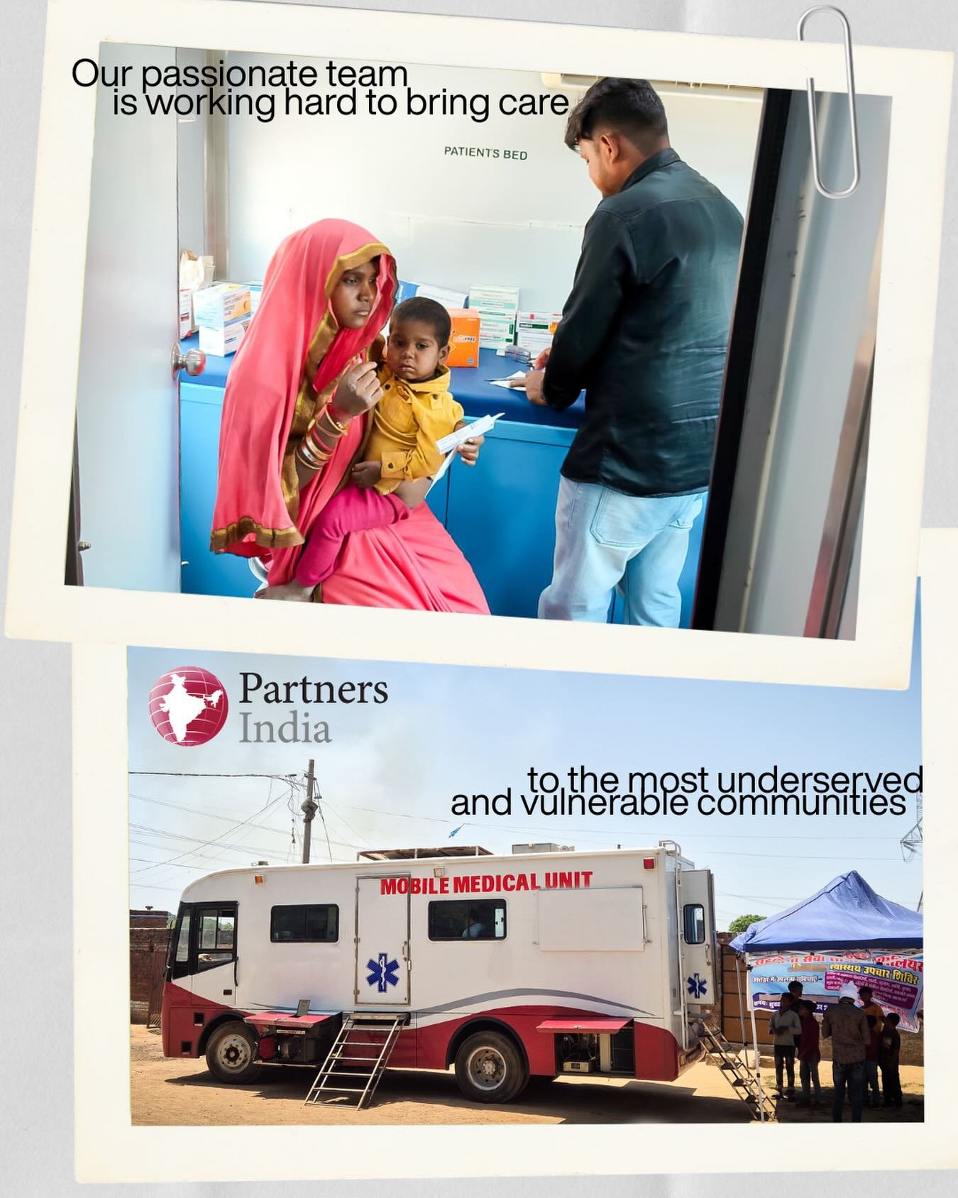 The summer heat in North India is becoming more intense every day, bringing along serious health issues like heat stroke, dehydration, fungal infections, diarrhea, typhoid, and jaundice. Our passionate team on board the Mobile Medical Unit is working