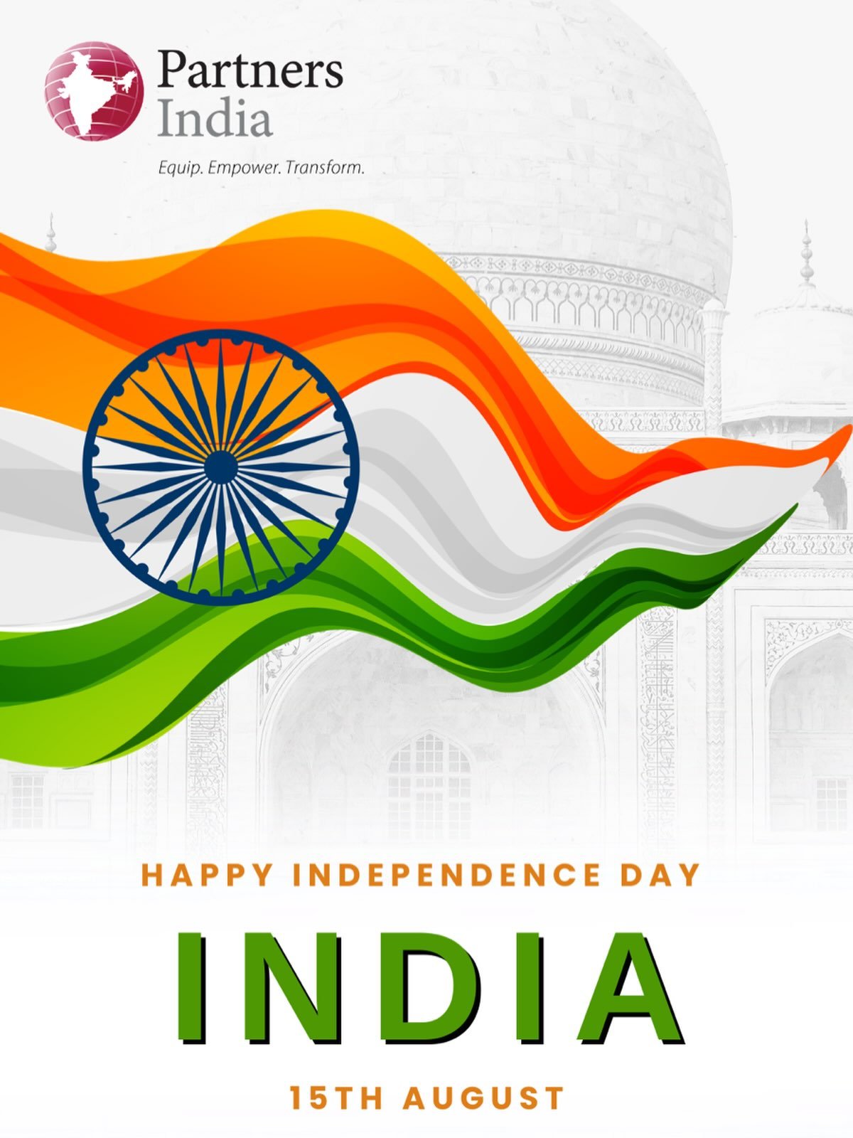 Happy Independence Day India!!
&mdash;&mdash;&mdash;&mdash;&mdash;&mdash;&mdash;&mdash;&mdash;&mdash;&mdash;&mdash;
www.partnersindia.org
&mdash;&mdash;&mdash;&mdash;&mdash;&mdash;&mdash;&mdash;&mdash;&mdash;&mdash;&mdash;
#PartnersIndia #dogood  #he