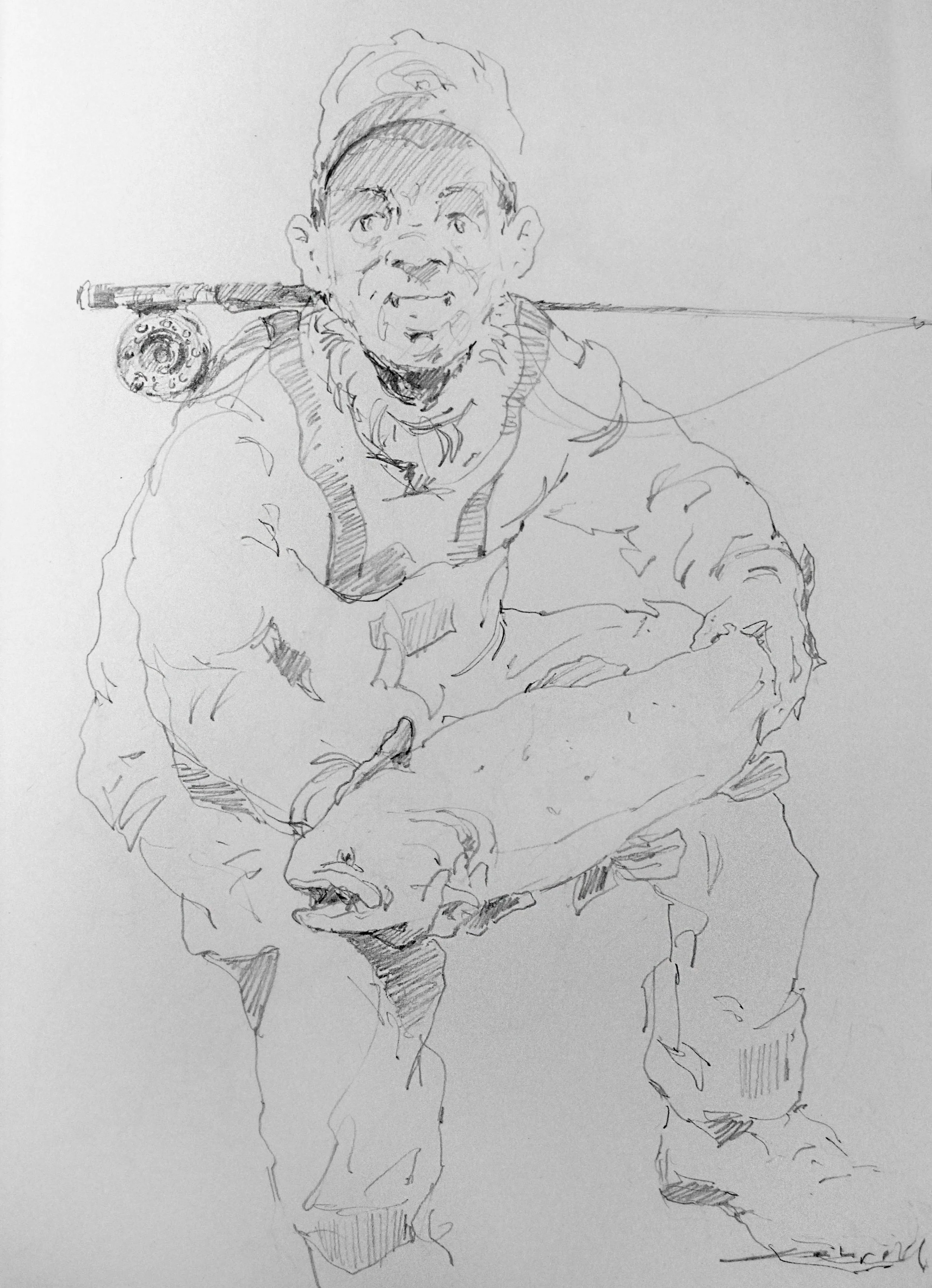 8 x 11.5 – Pencil