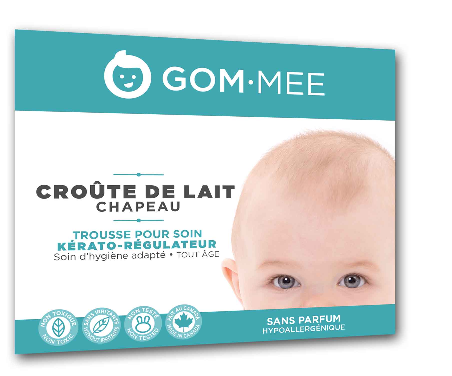 Produit de Soin de la Croûte de Lait, Chapeau du Bébé