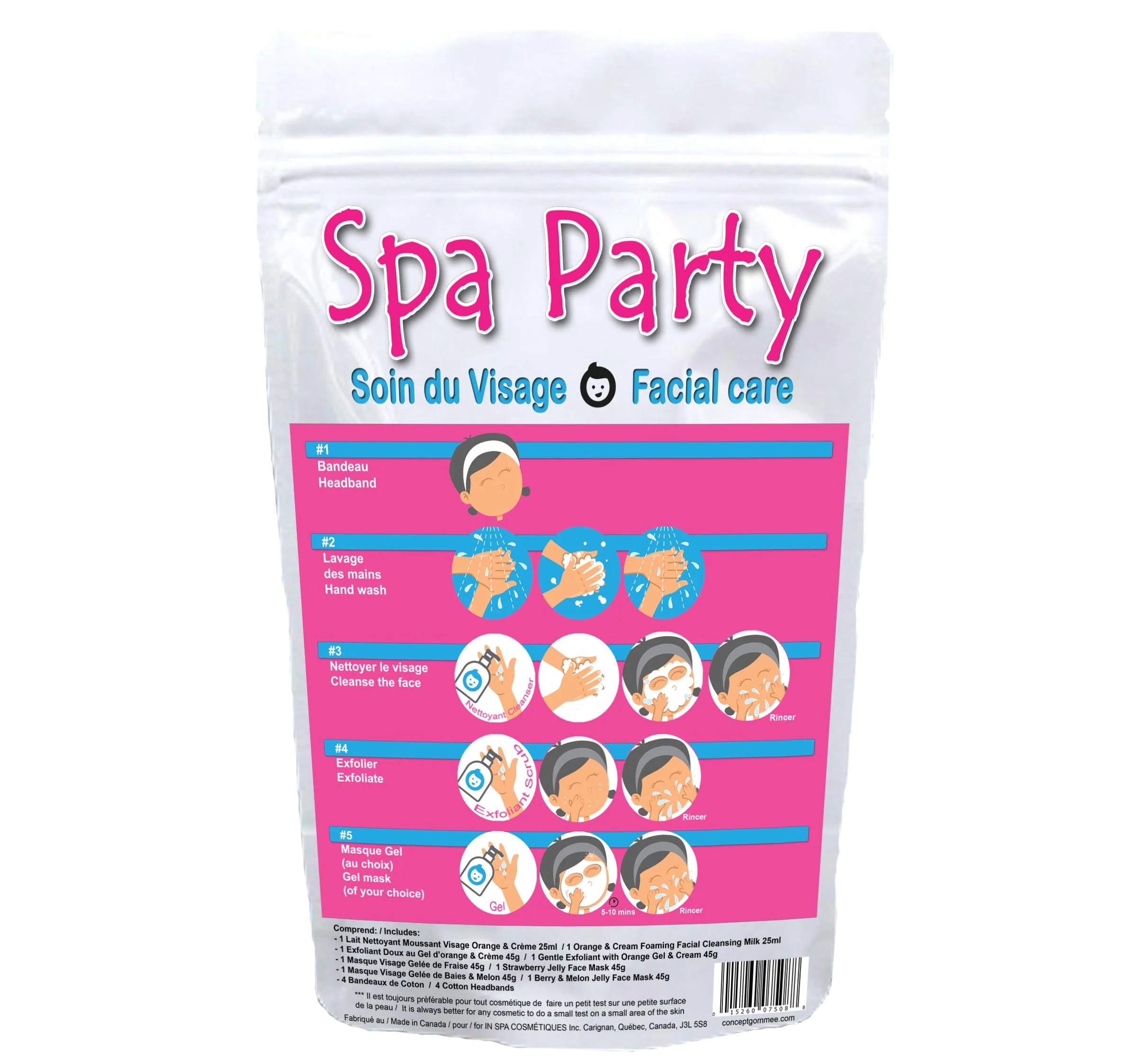 Spa Party VISAGE 4 enfants GOMMEE Back.jpg