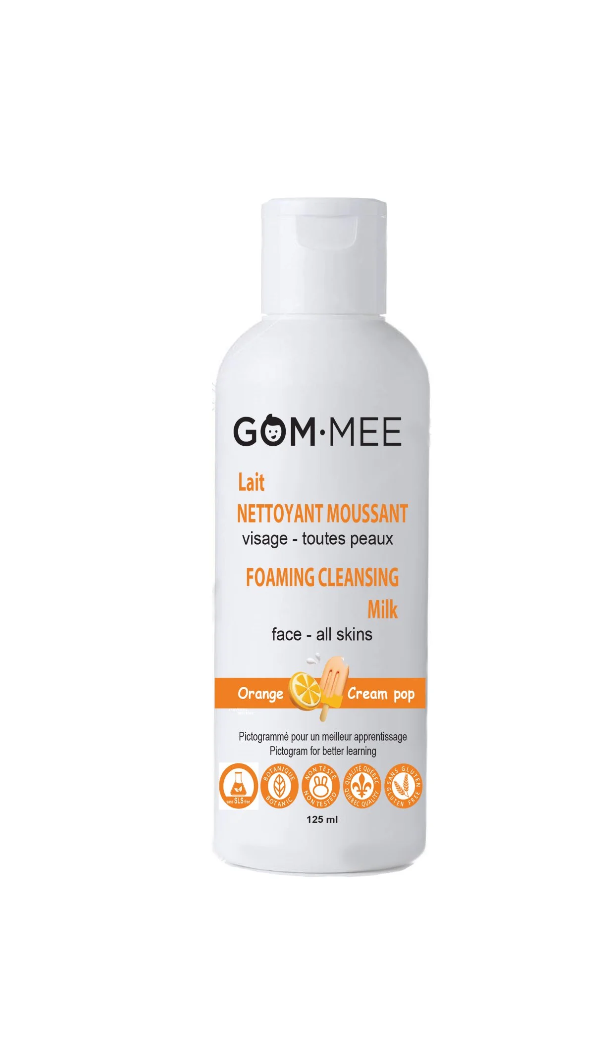 Lait nattoyant VISAGE A CREAM POP GOMMEE 125ml.jpg