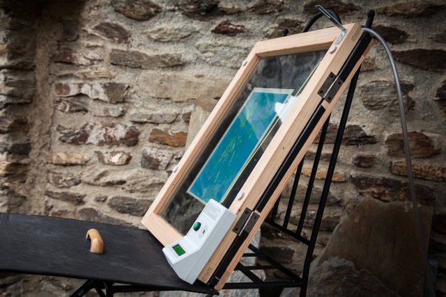 PPM-1 used for polymer photogravure with sun exposure frame - courtesy of Tariq Dajani , Spain.