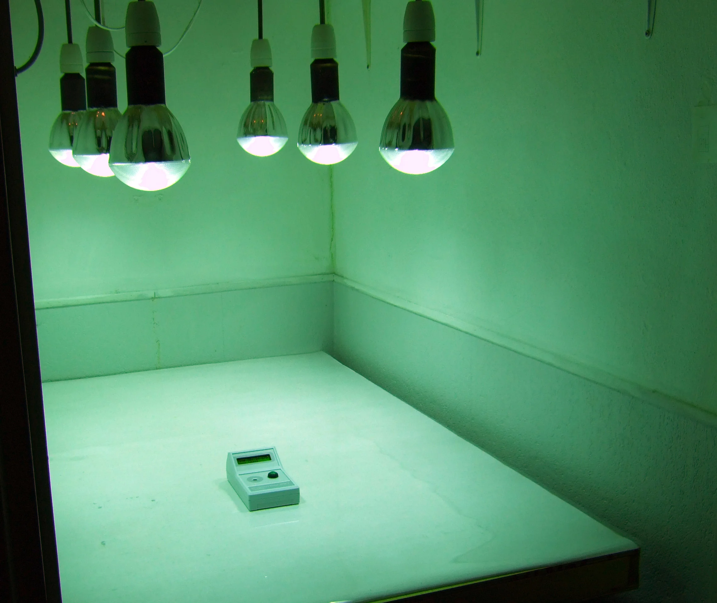 PPM-1 used for testing uniformity of UV source - courtesy of Kees Brandenburg , Netherlands