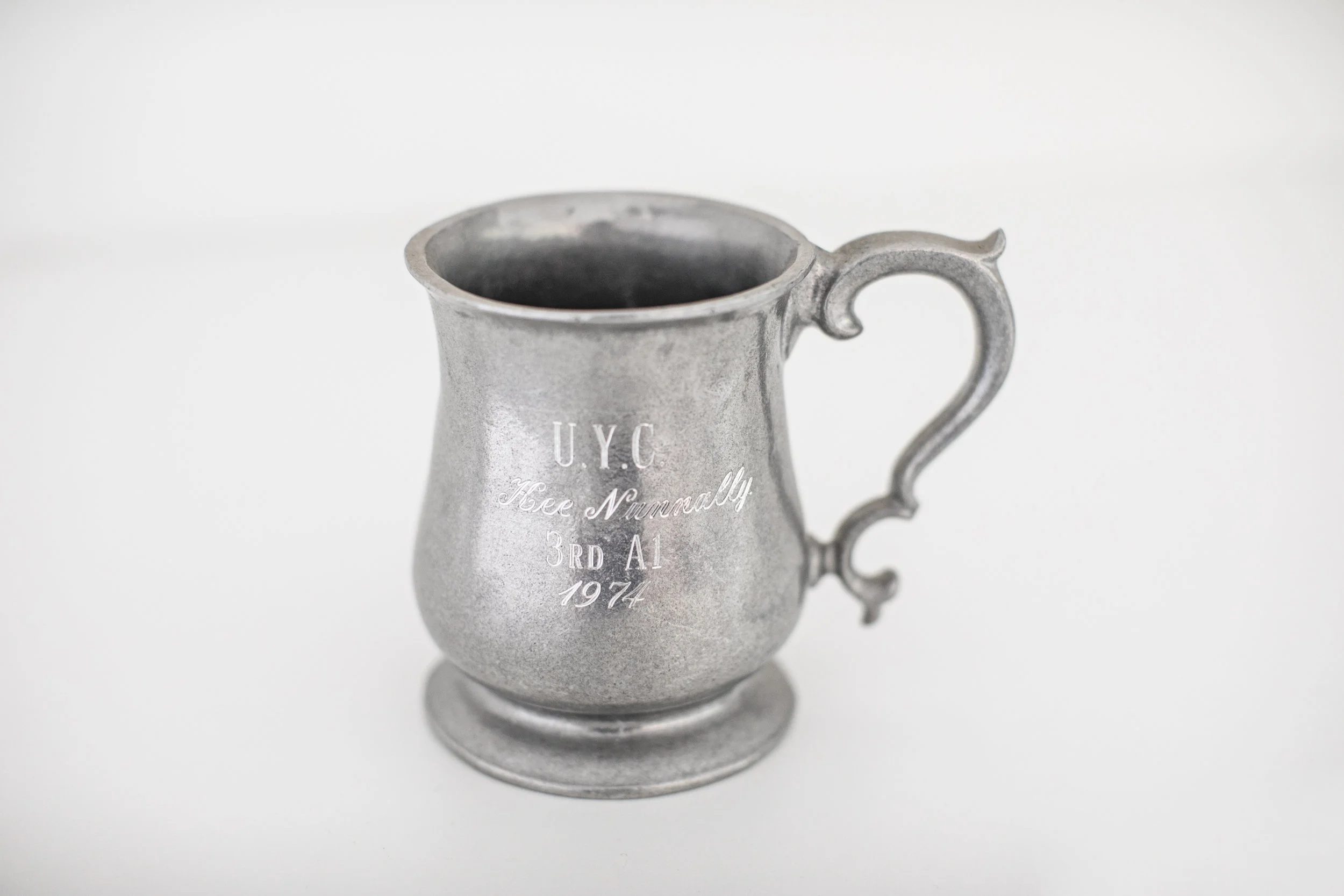 Vintage UYC Metal Cup by heirloomed