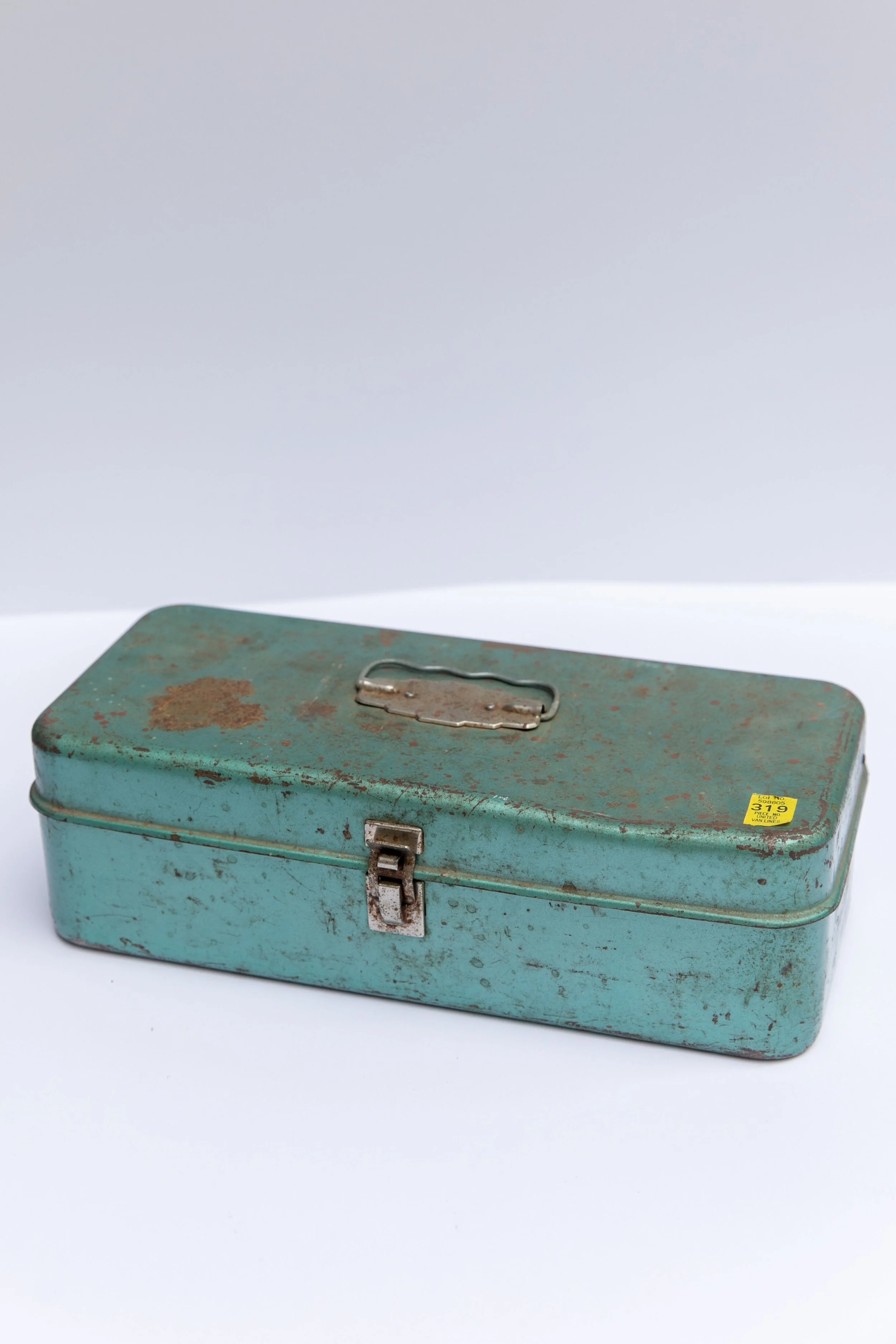 Vintage Green Toolbox by Heirloomed