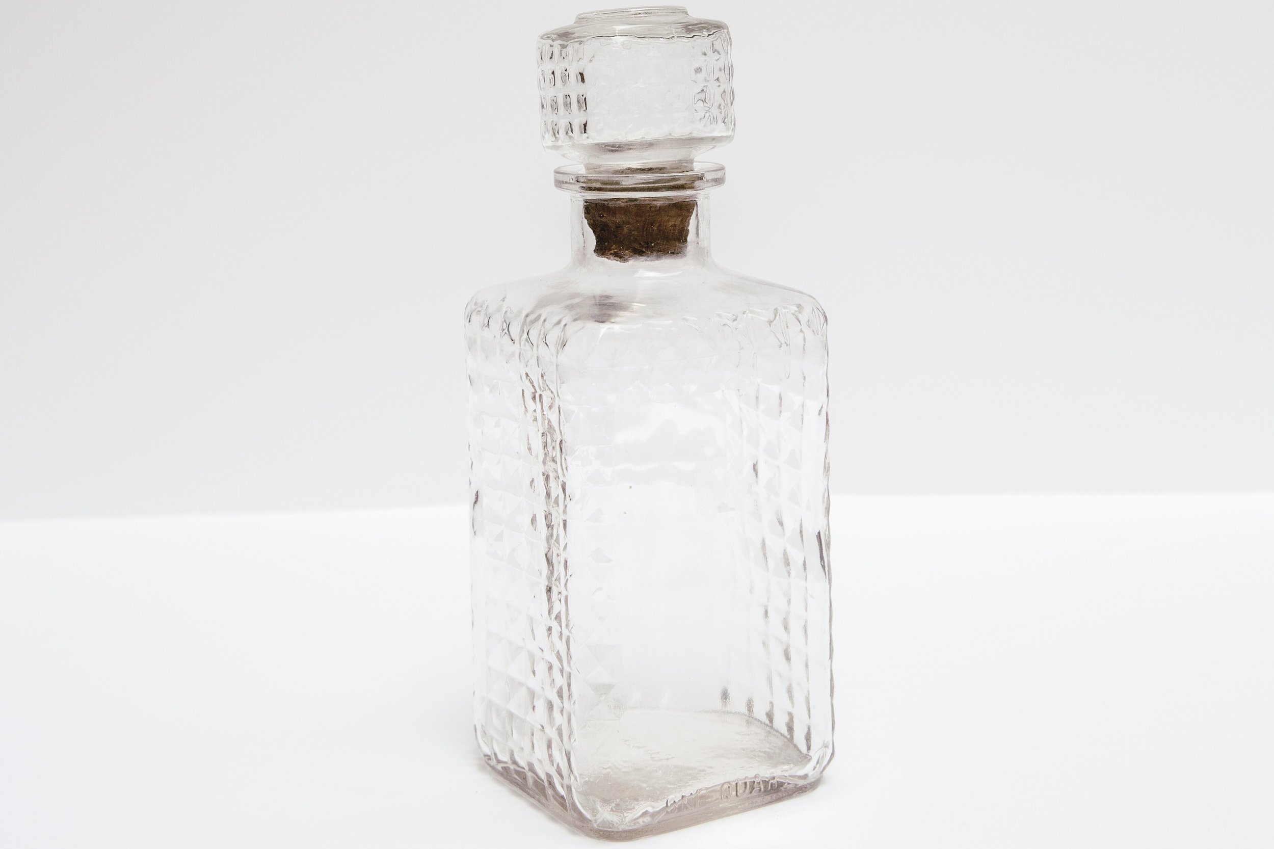 Vintage Glass Decanter
