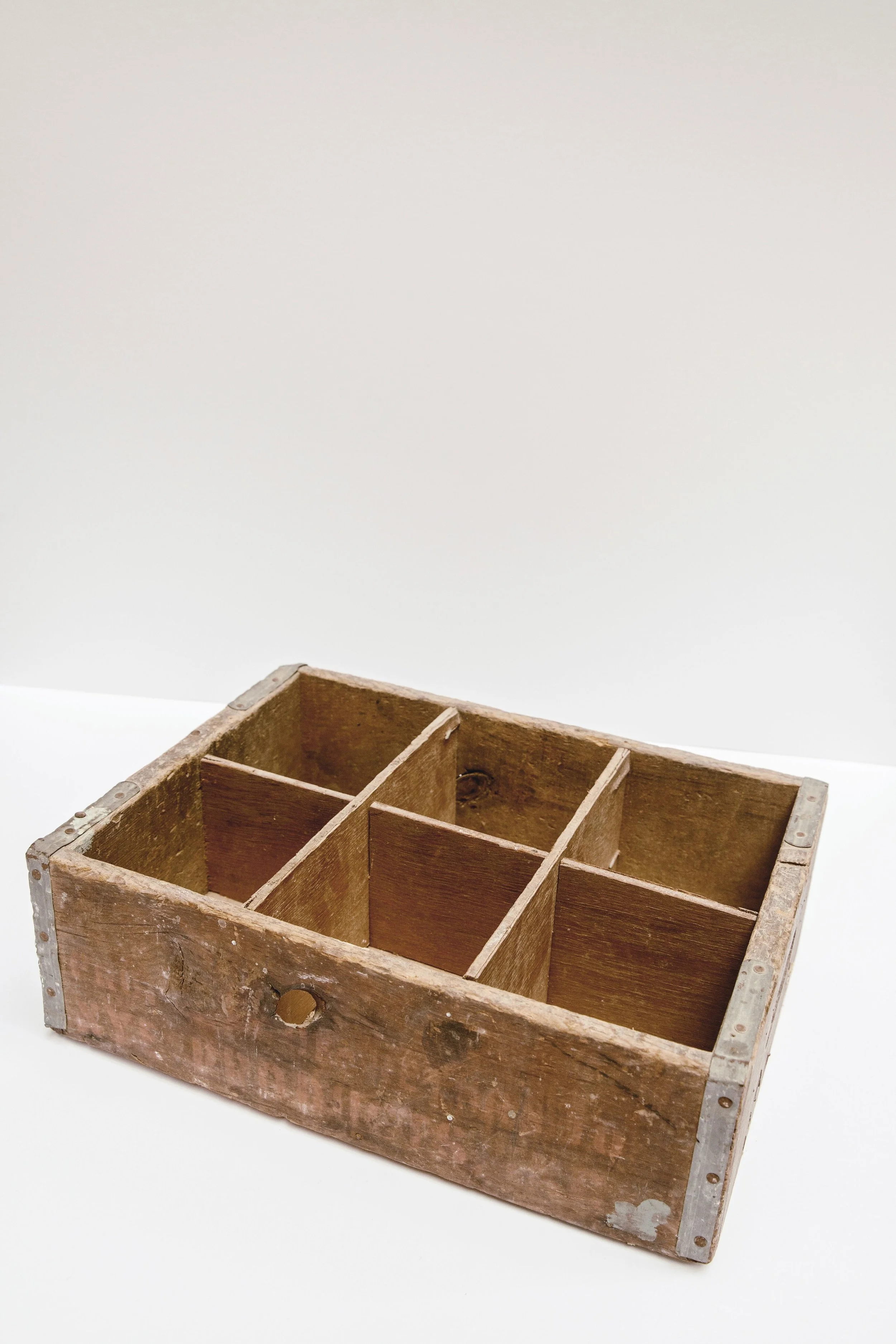 vintage wooden crate