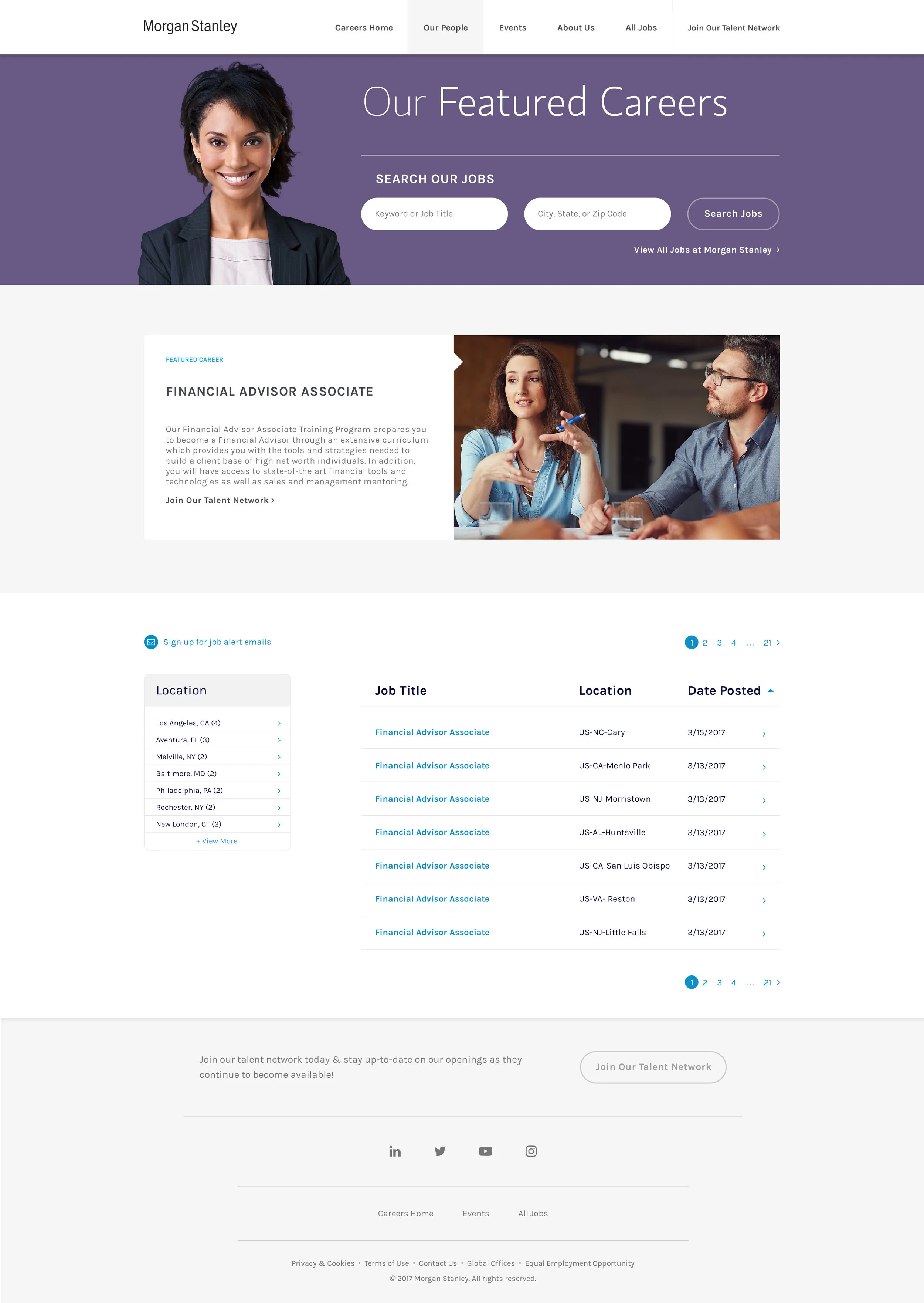 This project was designed for FZ Creative in partnership with Careerbuilder. Development by Careerbuilder.