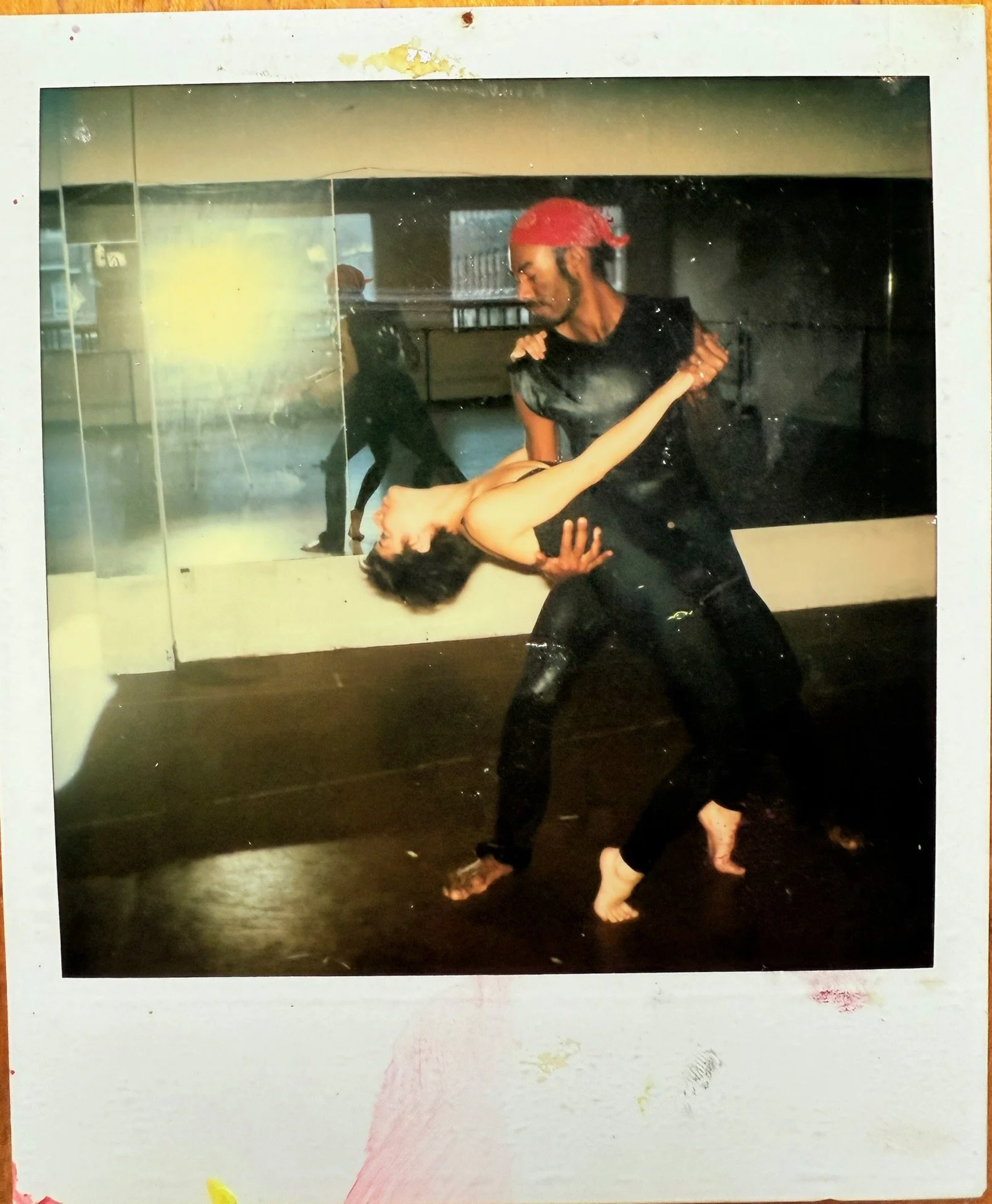 SX-70 Polaroid Series: Rehearsals Study for Tango Project
