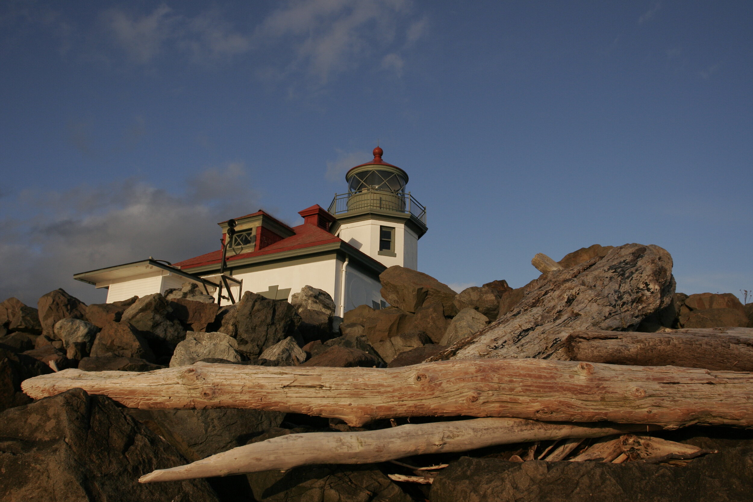 Alki Point Lighthouse - Alki Beach - Seattle, WA