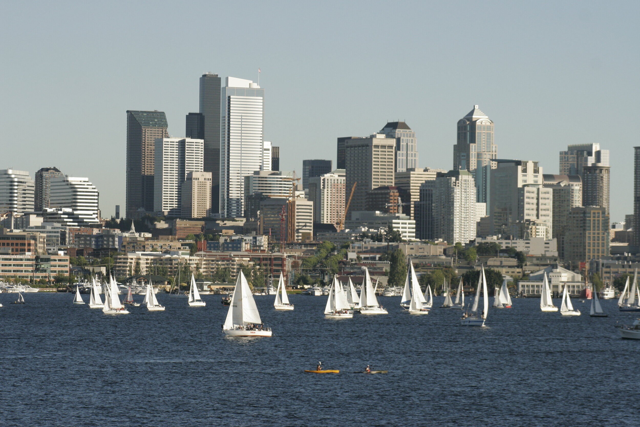 'Duck Dodge" Sailboat Races - every Tuesday during Summer on Lake Union - Seattle
