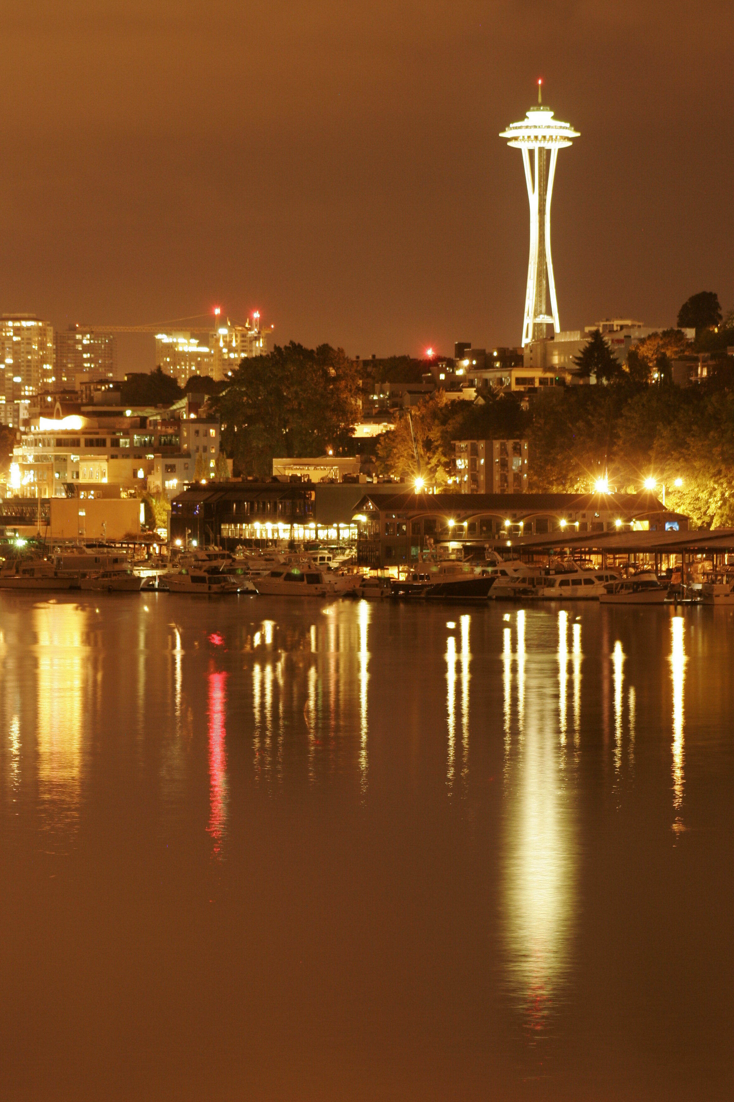 079 - Space Needle Reflection - Lake Union.JPG