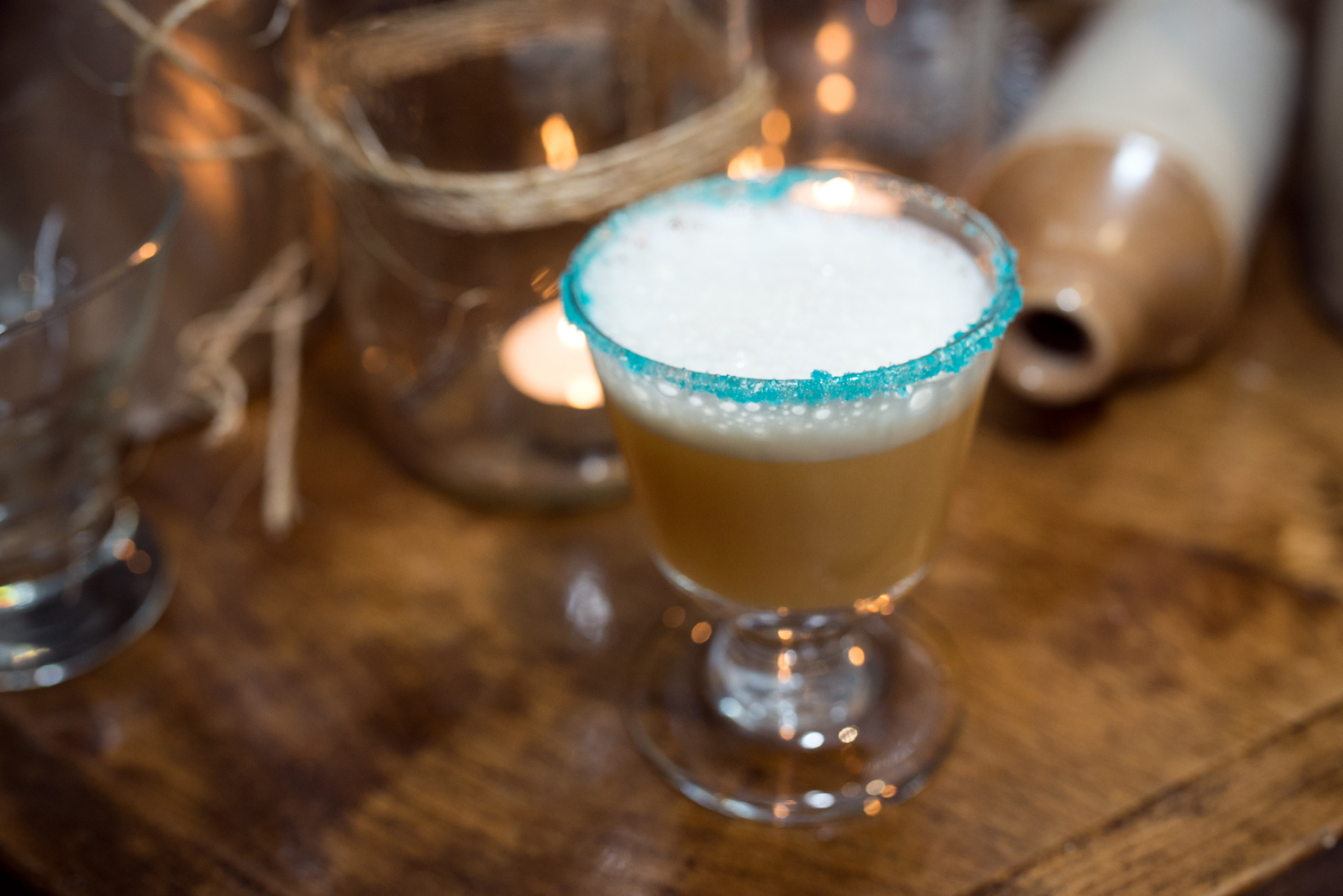Durty Nellys – Matt Blades The Heisenberg: Brugal Anejo, Jagermeister, Galliano, lemon, pineapple, egg white