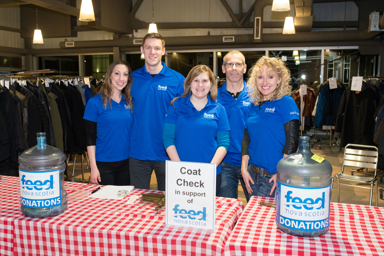 Always great to see Feed Nova Scotia collecting donations.