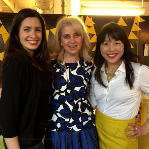 We wore yellow. Yes we did.